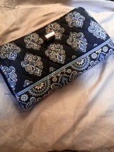 Vera Bradley Calypso Turn Lock Zip Around Organizer Wallet VGUC - $15.90