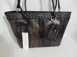 Calvin Klein Embellished Susan Python Tote TH409 $248 - £60.07 GBP