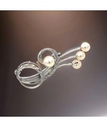Mikimoto Estate Akoya Pearl Brooch Pin Sterling Silver 6.37 mm M427 - €194,08 EUR