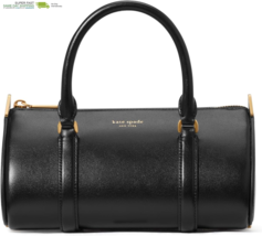 Kate Spade New York Spade Icon Fine Grain Leather Small Barrel Bag - $394.68