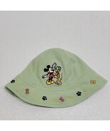 Disney World Baby Green Bucket Hat One Size Fits All Mickey Mouse Pluto ... - $361.80 MXN