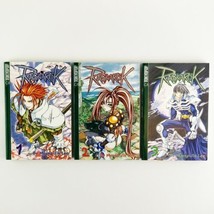 Ragnarok Manga LOT of 3 BOOKS Volume 1 2 and 3 Myung Jin Lee 2002 Tokyopop - £29.10 GBP