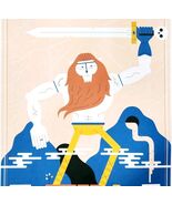 2014 Adventure Time Cartoon Poster Billy The Hero Andrew Groves 16 x 11&quot;... - €25,77 EUR