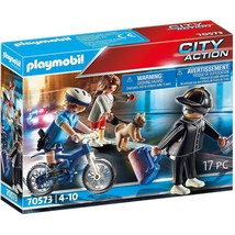 Playmobil Police Bicycle with Thief - £20.88 GBP