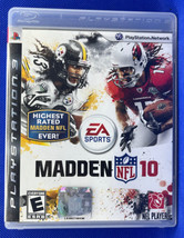  Madden NFL 10 (Sony PlayStation 3, 2009, PS3 w/ Manual, Works Great)  - £7.26 GBP
