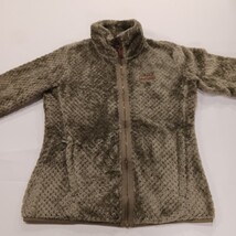 Columbia Fire Side II Sherpa Fleece Jacket Women's Green Logo Sportswear Size XS image 13