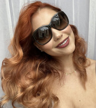 New JIMMY CHOO Annette/S YIG Brown Glitter Gradient Women&#39;s Sunglasses X2 - $189.99
