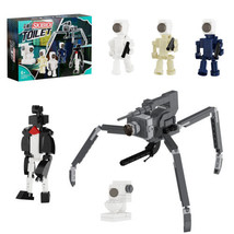 Cameraman Battle Pack Building Blocks Toy for Skibidi Toilet Action Figure Model - £19.49 GBP