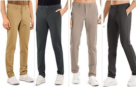 CRZ YOGA Men&#39;s Golf Pants Quick Dry Lightweight Casual Trousers with Pockets - £14.94 GBP