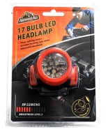 1 Armor All 17 Bulb LED Headlamp Three Lighting Modes 59 Lumens Adjustable - $26.04 CAD