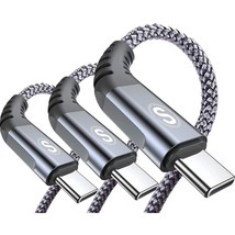 Usb Type C Cable 3.1A Fast Charging [3Pack,10Ft+6.6Ft+3.3Ft], Usb-A To Usb-C Cha - £20.59 GBP