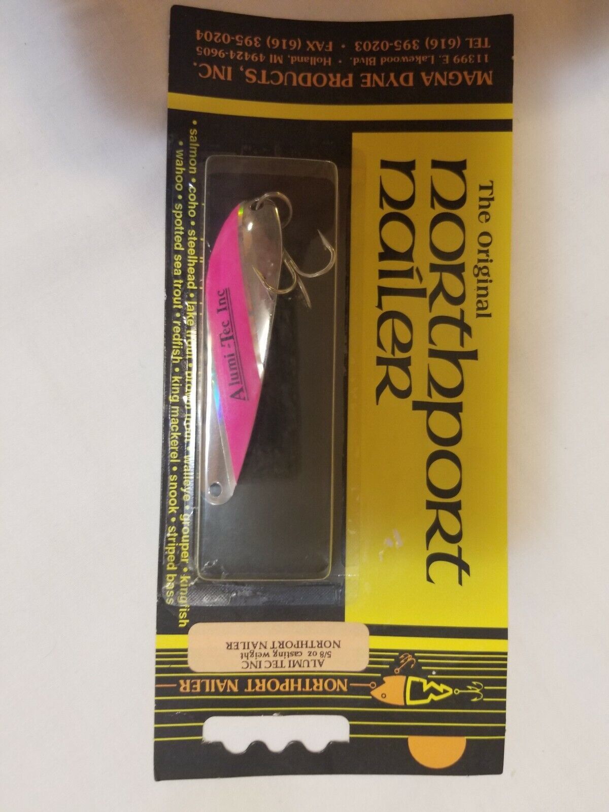 Primary image for Vintage Northport Nailer, Alumi Tec Inc NEW in Package Fishing Lure