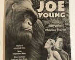 Mighty Joe Young TV Guide Print Ad Charlize Theron Bill Paxton TPA7 - £4.72 GBP
