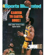Sports Illustrated 1980 Kareem Abdul-Jabbar NBA LA Lakers Genuine Risk T... - £6.33 GBP