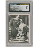 CGC JSA SS 4 10 AUTO SIGNED Noel Neill Adventures of Superman 1966 Topps... - $271.64 CAD