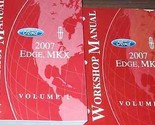 2007 Ford Edge Lincoln MKX Service Shop Workshop Repair Manual Set OEM F... - $69.99