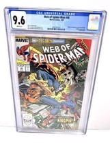 Web Of Spider-Man #48 CGC 9.6 White Pages Origin of Hobgoblin Marvel Comics - £86.20 GBP