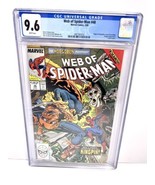 Web Of Spider-Man #48 CGC 9.6 White Pages Origin of Hobgoblin Marvel Comics - £84.24 GBP