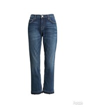 Current/Elliott The Cropped Straight Leg Jean NWT Size 24 Waist 28 Inches - £52.32 GBP