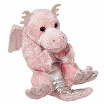 Douglas Toys Plush Pink Dragon Lil&#39; Handful Stuffed Animal, 6&quot; - £21.25 GBP
