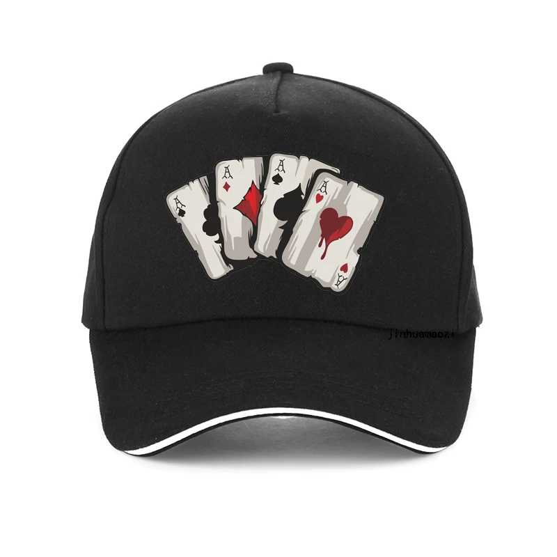 Design Cartoon Playing Cards Dad Cap Old Playing Card Baseball Caps Unis... - £11.02 GBP