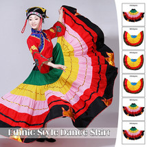 Yi Nationality Dance Dress Opening Stage Performance Festival Ethnic Cos... - £25.12 GBP+