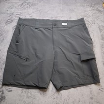 World Wide Sportsman Shorts Mens 44 Gray Performance Athletic Fishing Outdoors - £15.55 GBP