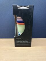 Starbucks Reusable Hot Cups Spring/Summer Bunny Designs 6 pk w/Lids 16 oz - $24.75