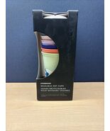 Starbucks Reusable Hot Cups Spring/Summer Bunny Designs 6 pk w/Lids 16 oz - $24.75