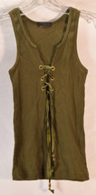 Madison Womens Tank Top Olive Green - £23.28 GBP