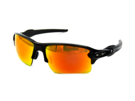 Oakley Flak 2.0 XL OO9188 Polarized Sunglasses, Polished Black / Prizm Ruby #H35 - £62.48 GBP