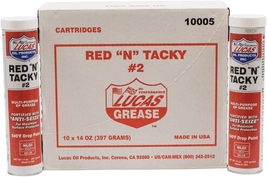 Stens Lucas Oil Red N Tacky Grease, (10 Pack) - £65.81 GBP