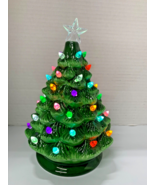 Raz Imports light up Christmas tree 8” x 5.5” battery operated vintage l... - €32,29 EUR