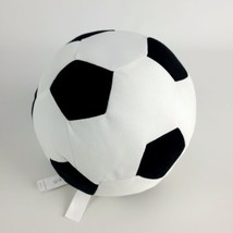 IKEA Black White Plush Soft Toy Soccer Ball 8&quot; New - £12.91 GBP