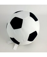 IKEA Black White Plush Soft Toy Soccer Ball 8&quot; New - £13.19 GBP