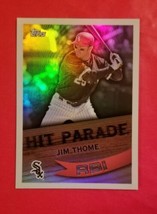 2007 Topps Hit Parade Jim Thome #HP19 Chicago White Sox Free Shipping - £1.57 GBP