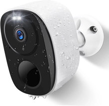 Wifi Cameras for Home Security, 1080P Battery Powered Cameras Wire-Free ... - £43.28 GBP