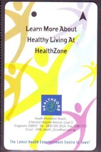 Lean More About Healthy Living At HealthZone S&#39;pore TransitLink Train/Bu... - £11.59 GBP