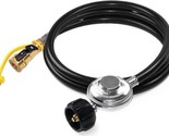 Quick Connect Propane Hose with Regulator 6 ft for Olympian 5100, 5500 R... - $42.97