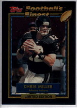 1992 Topps Finest #17 Chris Miller Nmmt - £2.01 GBP