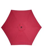 LIVING ACCENTS 9 ft. Tiltable Brick Market Umbrella - $949.18 MXN