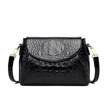 Fashion Designer Bag 2022 New Simple Alligator Women Leather Shoulder Bags Leisu - £61.74 GBP
