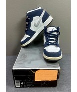 Nike Air Jordan 1 Retro+ (GS) White Navy Sneakers Shoes Size 4.5Y Origin... - £194.93 GBP