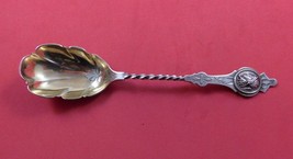 Medallion by Newell Harding &amp; Co. Sterling Silver Sugar Spoon GW BC 6 1/2&quot; - £147.13 GBP