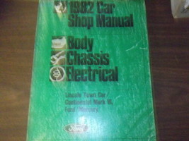 1982 Ford Lincoln Town Car Mark Crown Marquis Service Shop Repair Manual OEM 82 - $8.74