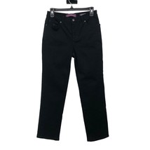Gloria Vanderbilt Amanda Jeans Womens 4 Short Used Black Petites - £12.52 GBP