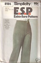 Simplicity 8184 Misses' Pants with Shaped Waistband - £1.39 GBP