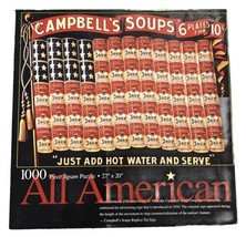 Ceaco ALL AMERICAN FLAG COLLAGE 1000 Piece Jigsaw Puzzle Diana van Nes A... - £14.97 GBP