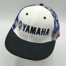 Yamaha Moto GP 2018 Test Pilot Motorcycle Racing Digi Camo Snapback Hat - £23.71 GBP