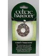 Celtic Earth Harmony Amulet Pendant 1.5 Carat Gemstone Meditation Jewelry - $774.16 MXN